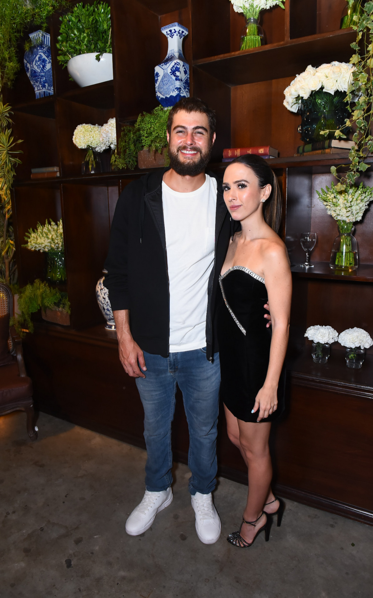 Rafa Vitti e Tatá Werneck na festa de lançamento da novela \'Terra e Paixão\', na Zona Sul do Rio, na noite desta segunda-feira