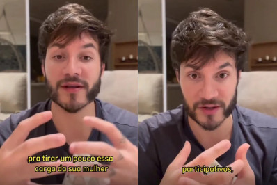 Eliezer dá conselho para pais sobre amamentação: 'Seja parceiro da sua mulher'