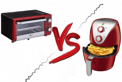 Forno elétrico ou AirFryer? Qual compensa mais?