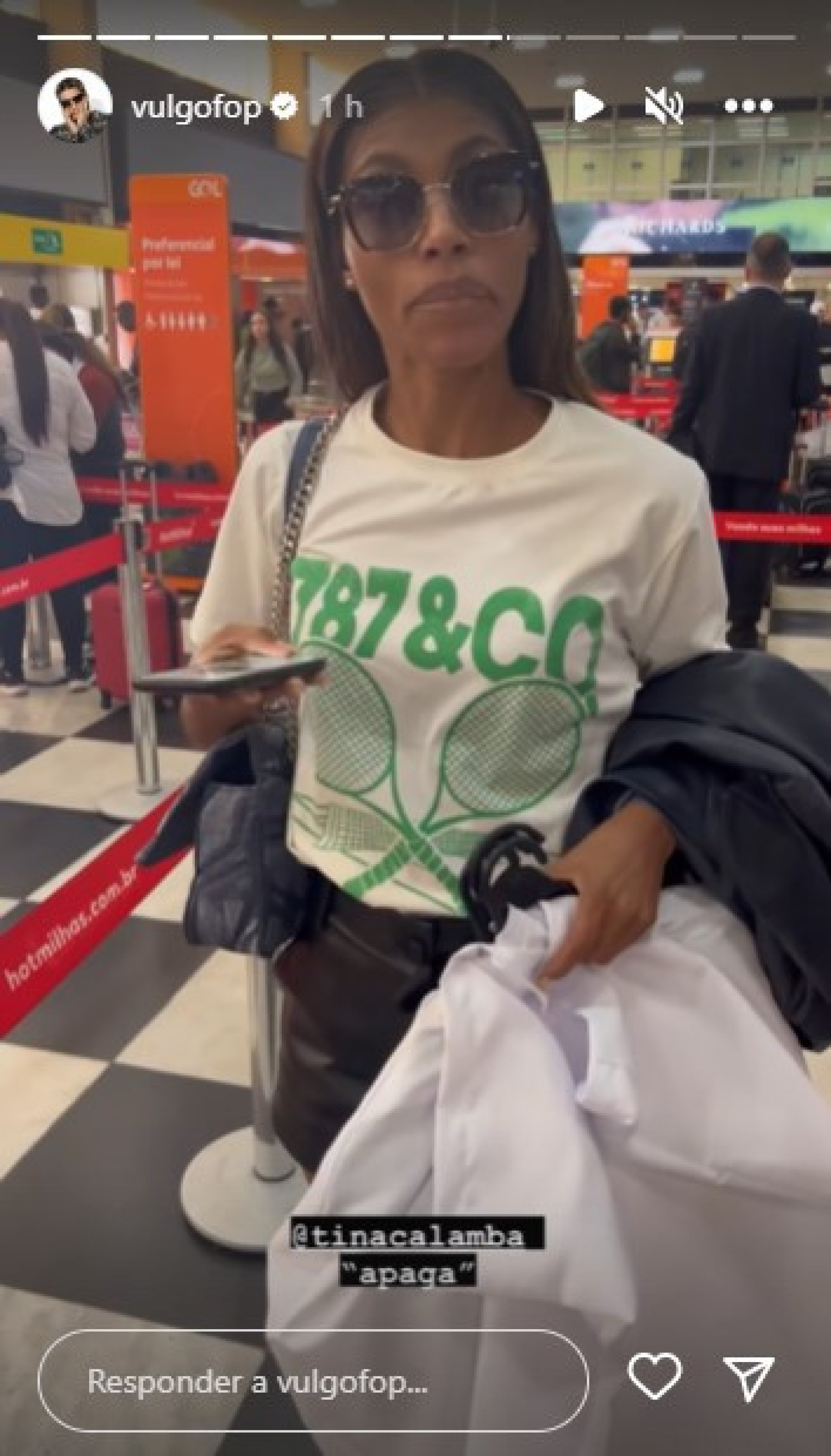 Gabriel publica vídeo com Tina Calamba no Instagram - Reprodução/Instagram