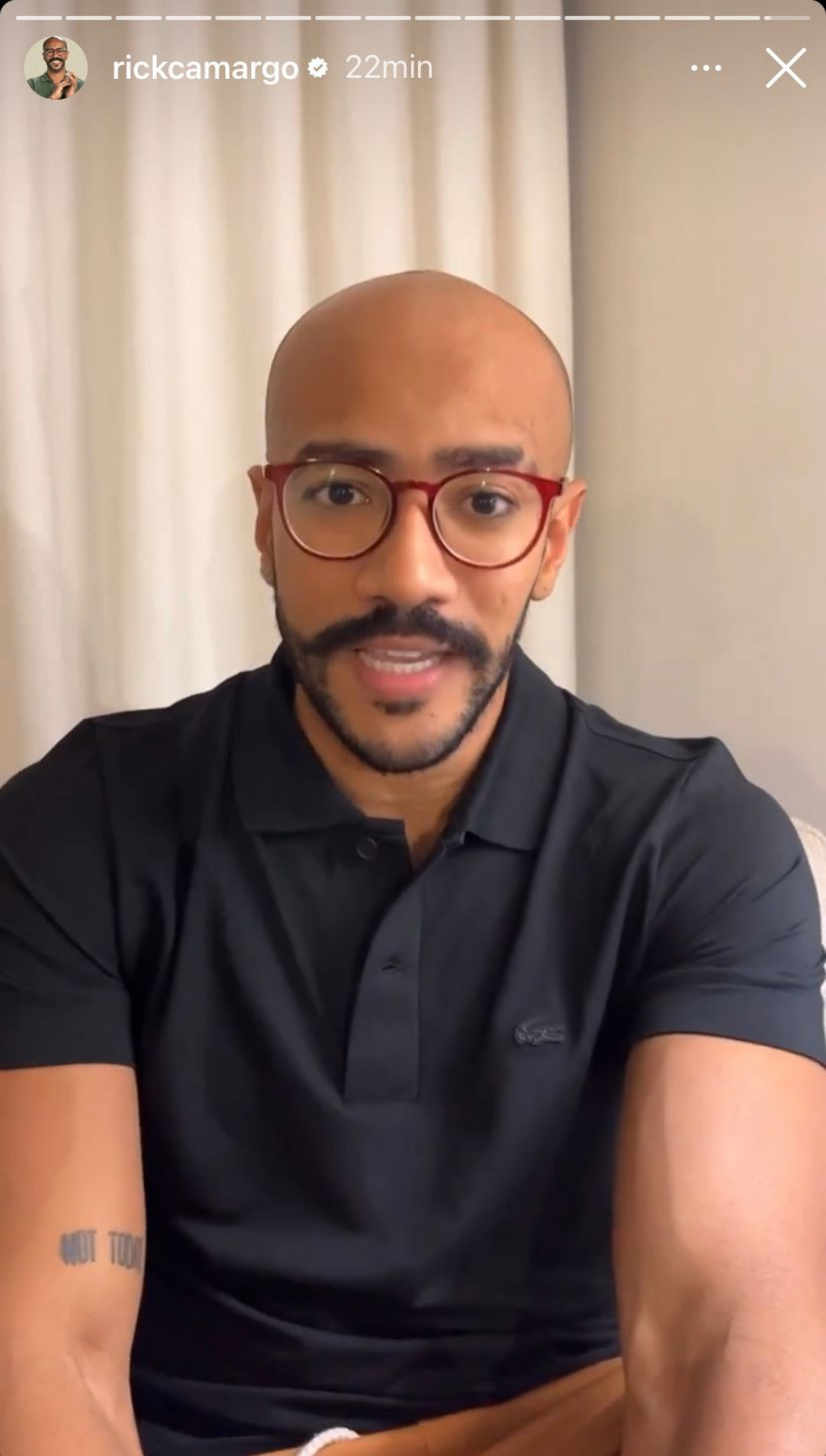 Ricardo Alface desabafa sobre top 3 do 'BBB' - Reprodução/Instagram