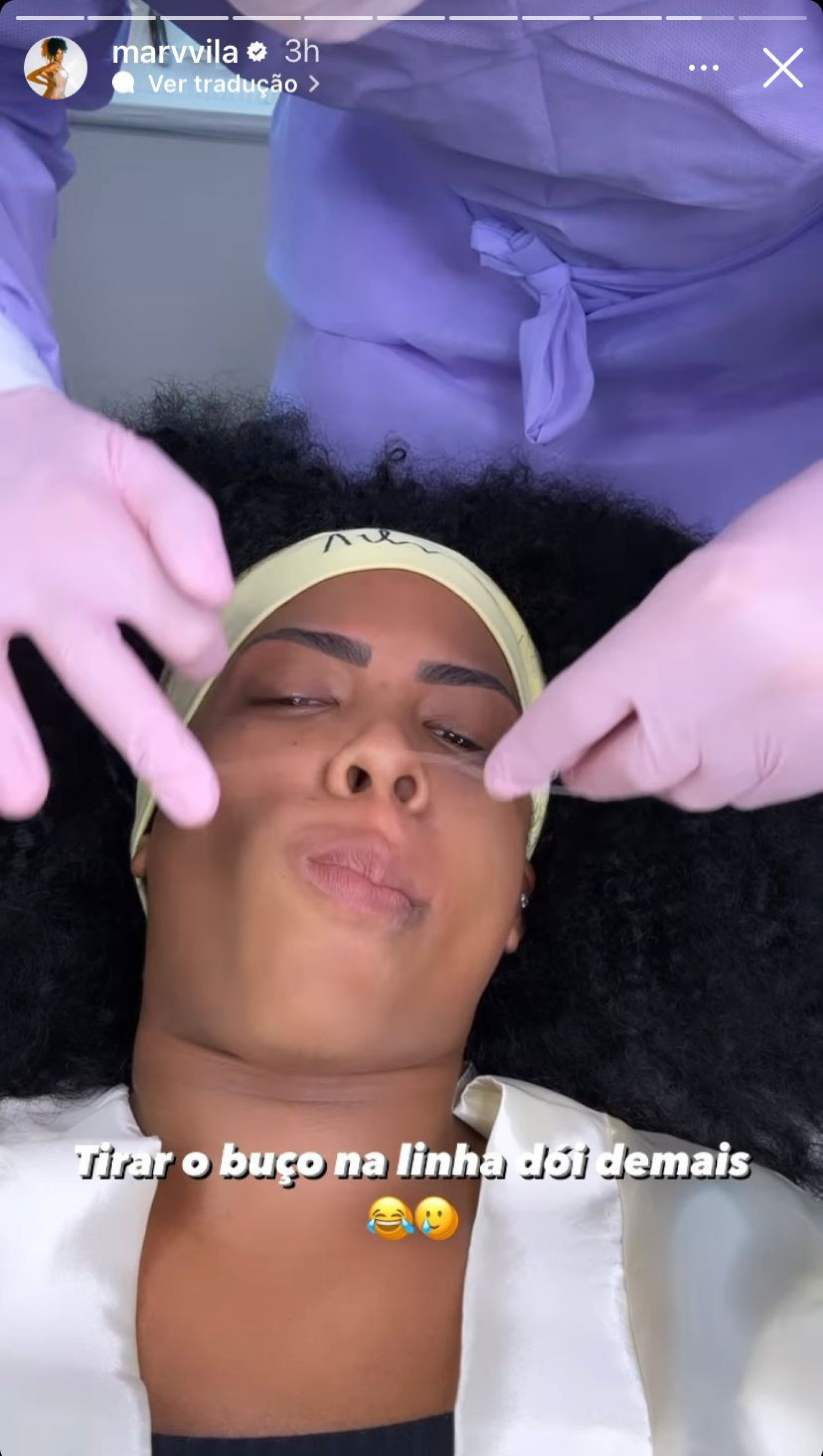 Marvvila se prepara para a final do programa - Reprodução/Instagram