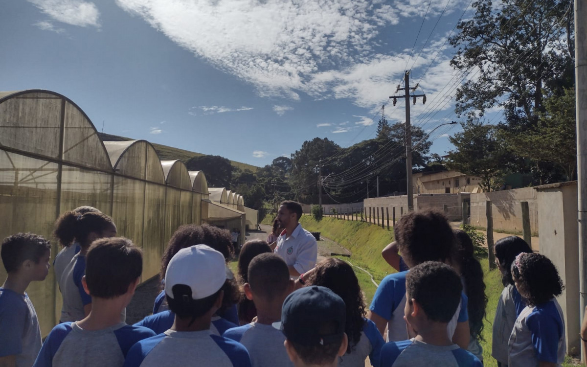 Alunos visitaram o local no último dia 15