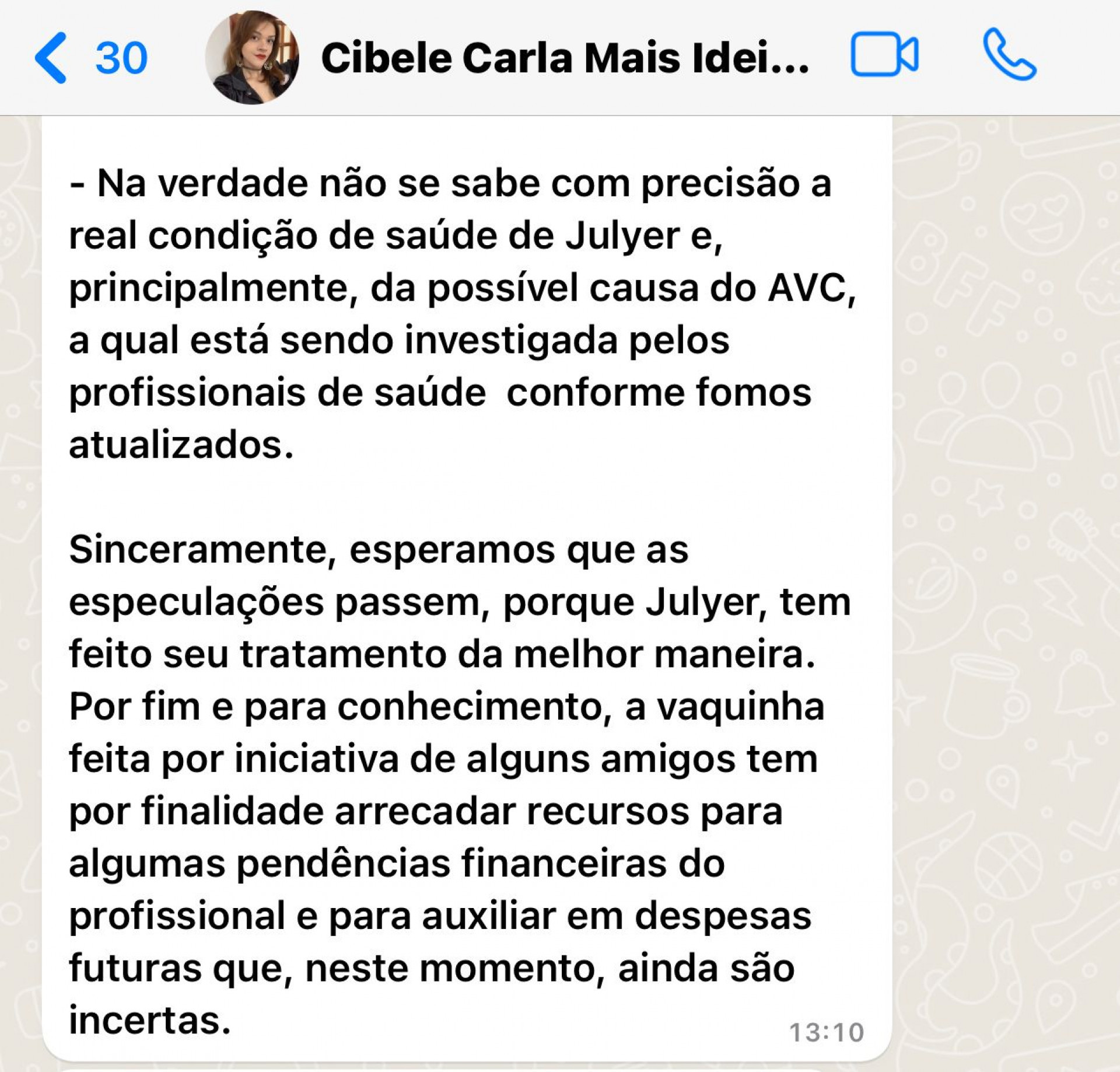 Caso ex-maquiador de Maiara e Maraisa que teria sofrido AVC durante o trabalho - Foto reprodução internet