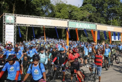 Saiba como será o percurso do passeio ciclístico 'Pedal no Paraíso'