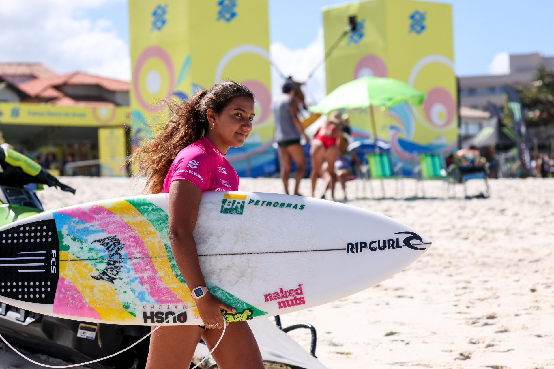 Sophia Medina foi classificada para a segunda fase do QS 5000 no Saquarema Furf Festival - Daniel Smorigo/213 Sports
