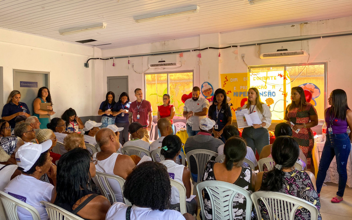 Combate &agrave; hipertens&atilde;o arterial &eacute; tema de a&ccedil;&atilde;o em Mesquita