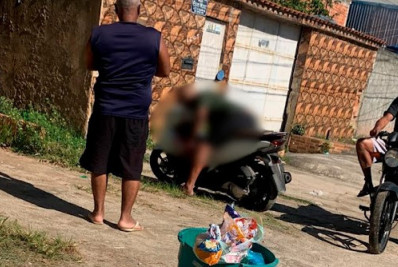 Homem é executado a tiros em cima de motocicleta em Belford Roxo