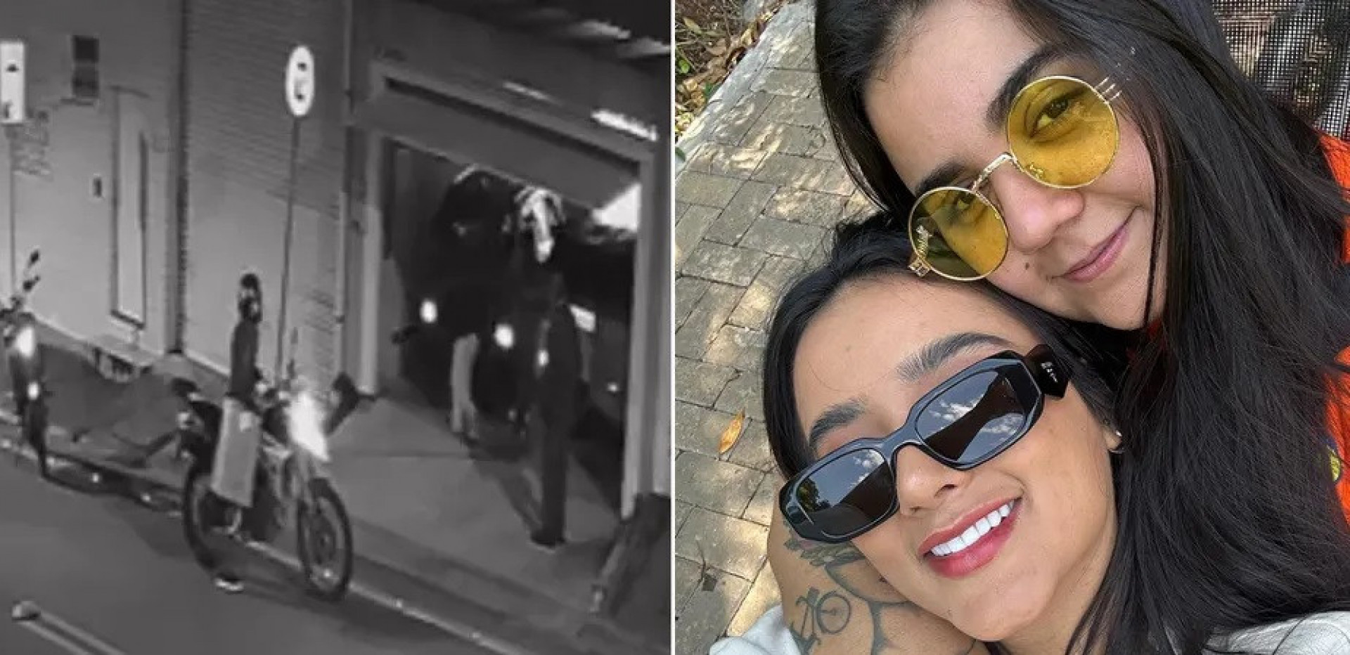 Cantora Yasmin Santos e a namorada, Ana Sprot, s&atilde;o assaltadas na porta de casa - Reprodu&ccedil;&atilde;o Internet