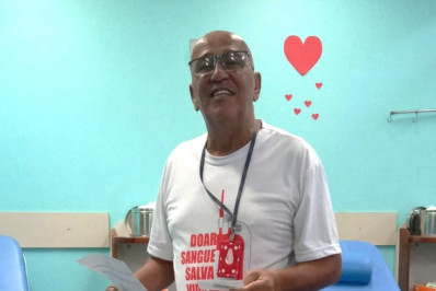 Morador é exemplo de doação de sangue em Barra Mansa