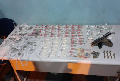 Suspeito é baleado em troca de tiros com a PM no Santa Cruz