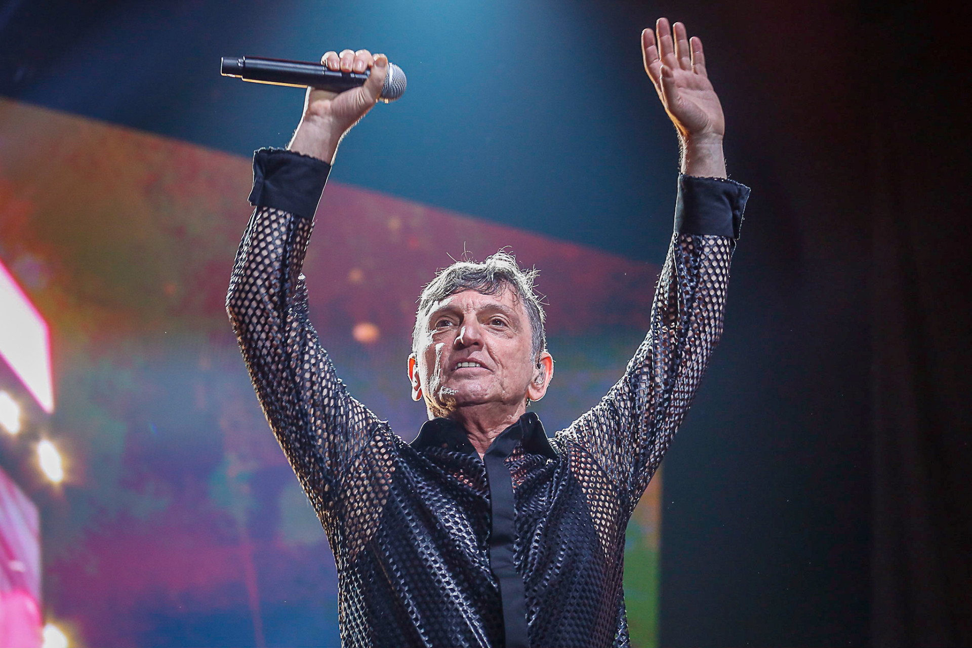 Com Nando Reis e Arnaldo Antunes os Titãs estão de volta ao palco do Jeunesse Arena - Paulo Tauil / AgNews 