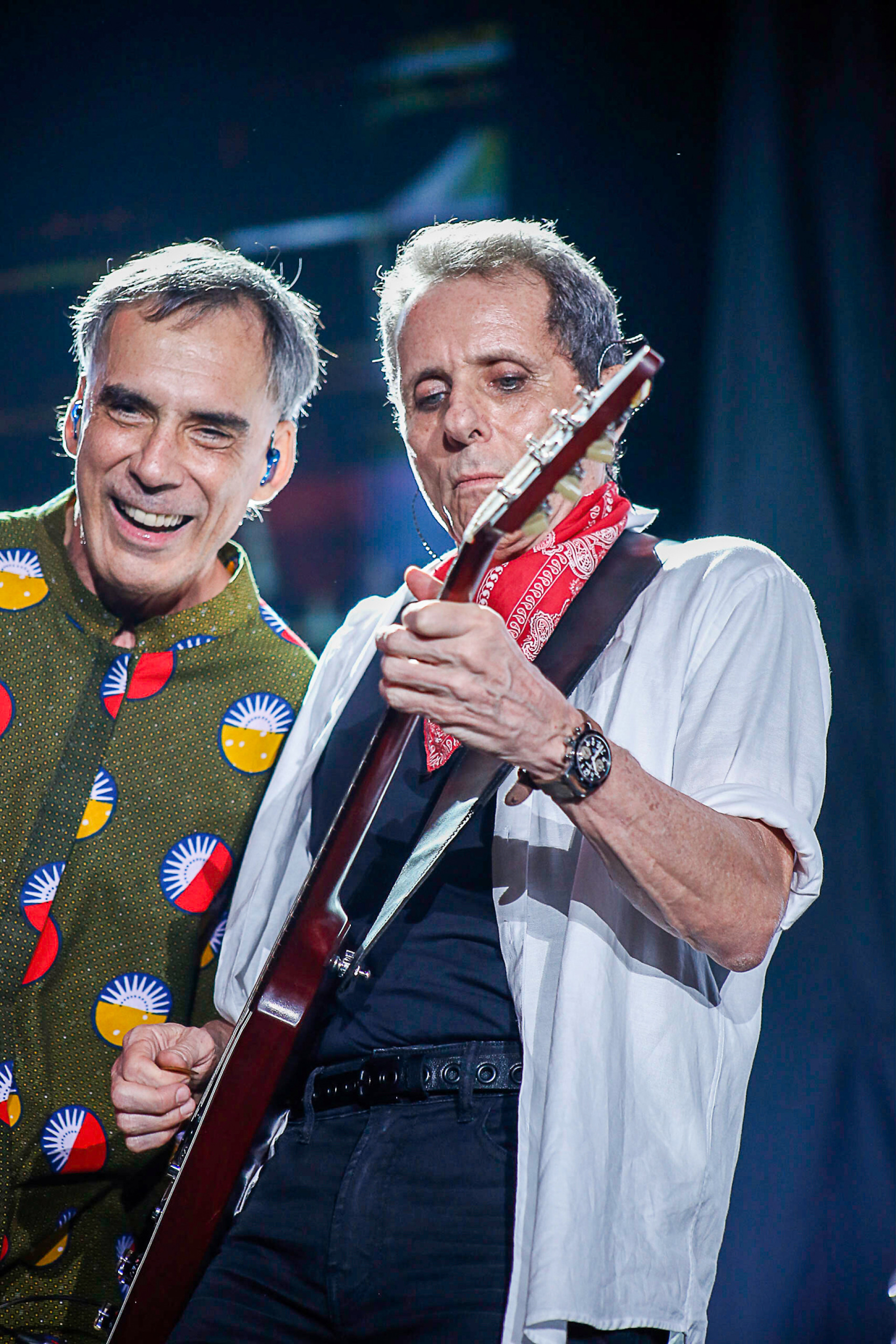 Com Nando Reis e Arnaldo Antunes os Titãs estão de volta ao palco do Jeunesse Arena - Paulo Tauil / AgNews 