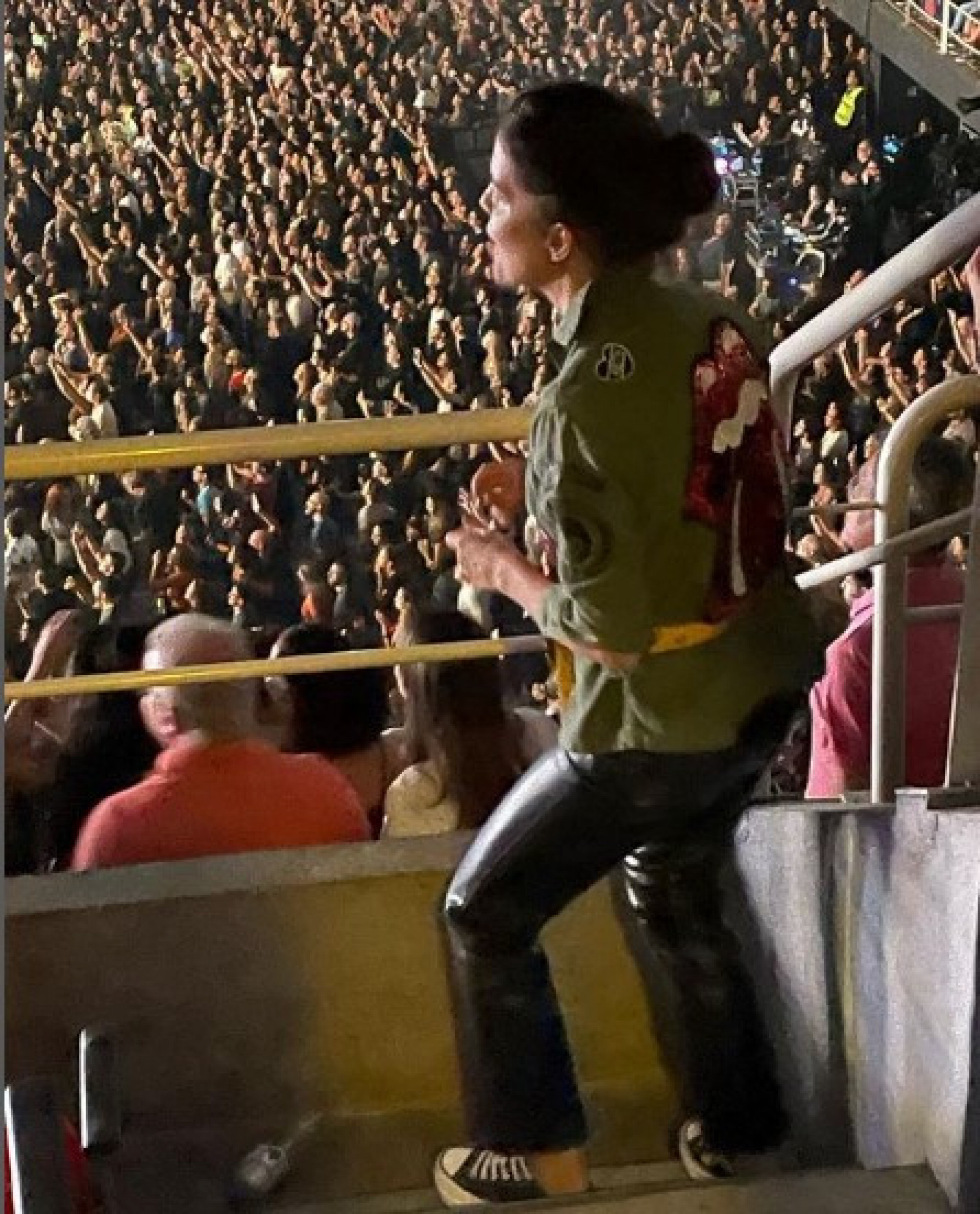 Mariana Gross também aproveitou o reencontro da banda - Reprodução/Instagram