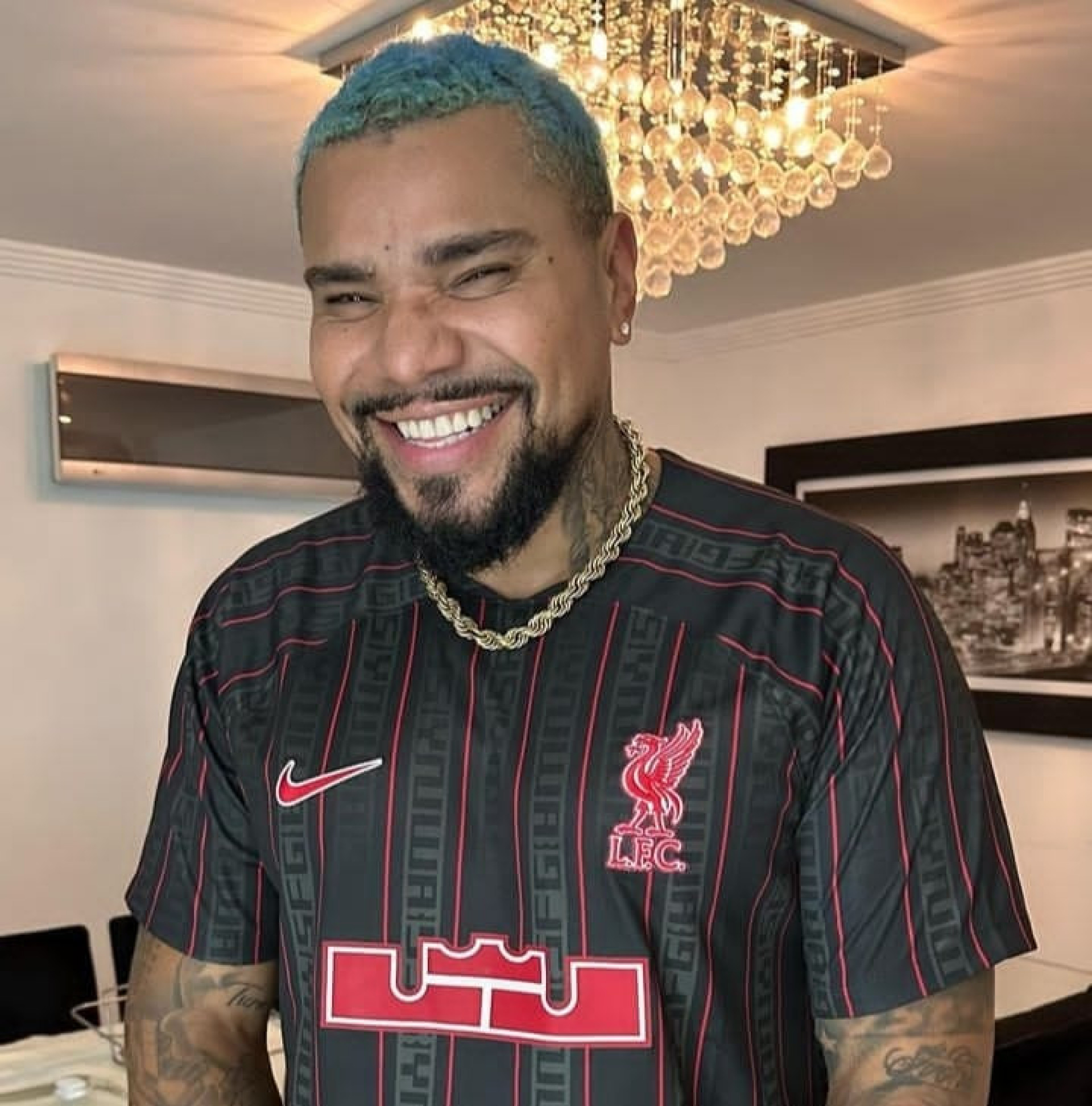 Naldo Benny contou que o celular da mulher foi furtado durante festa  - Reprodução/Instagram