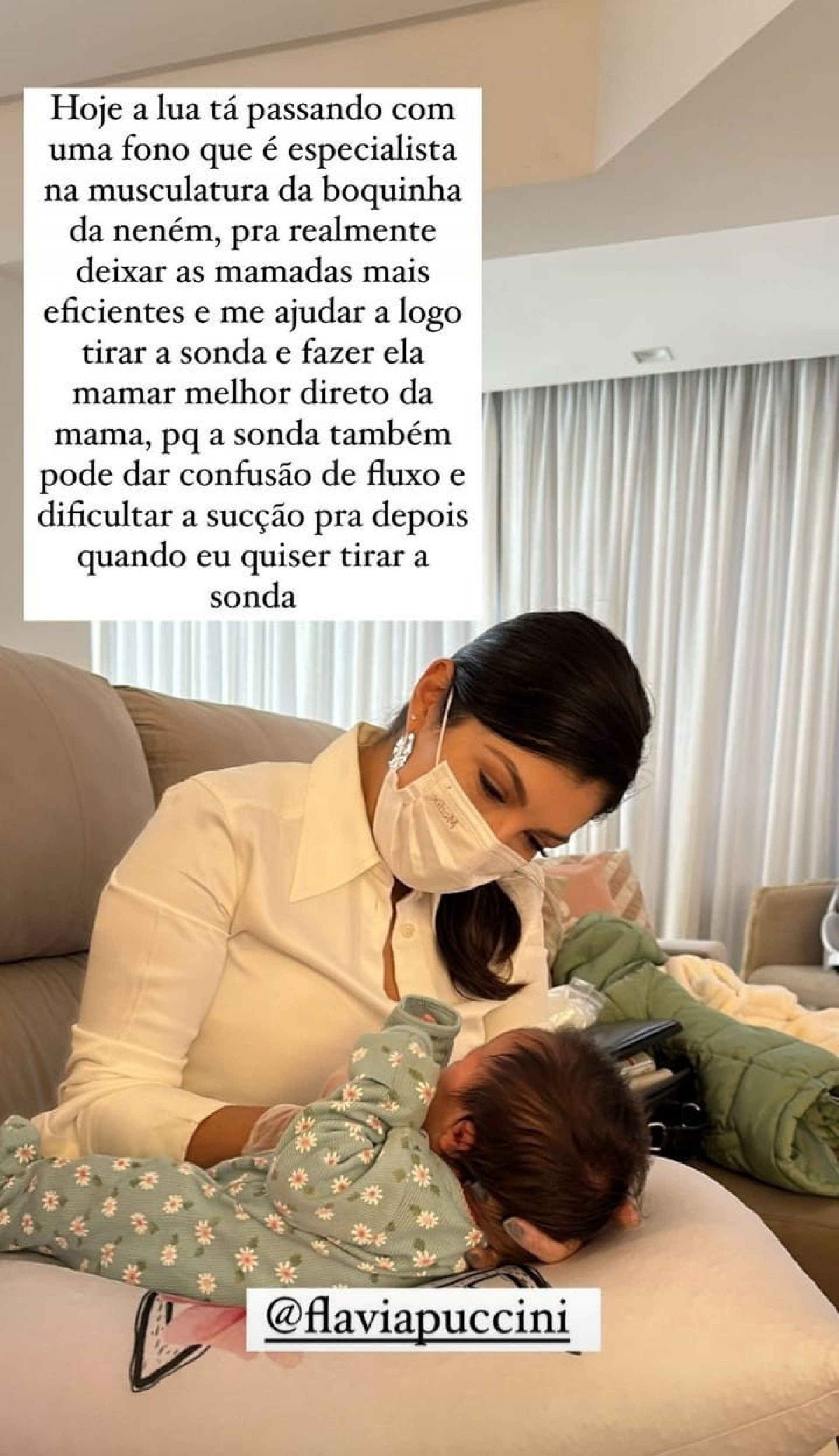 Viih Tube compartilhou processo de retirada de sonda da filha  - Reprodução/Instagram