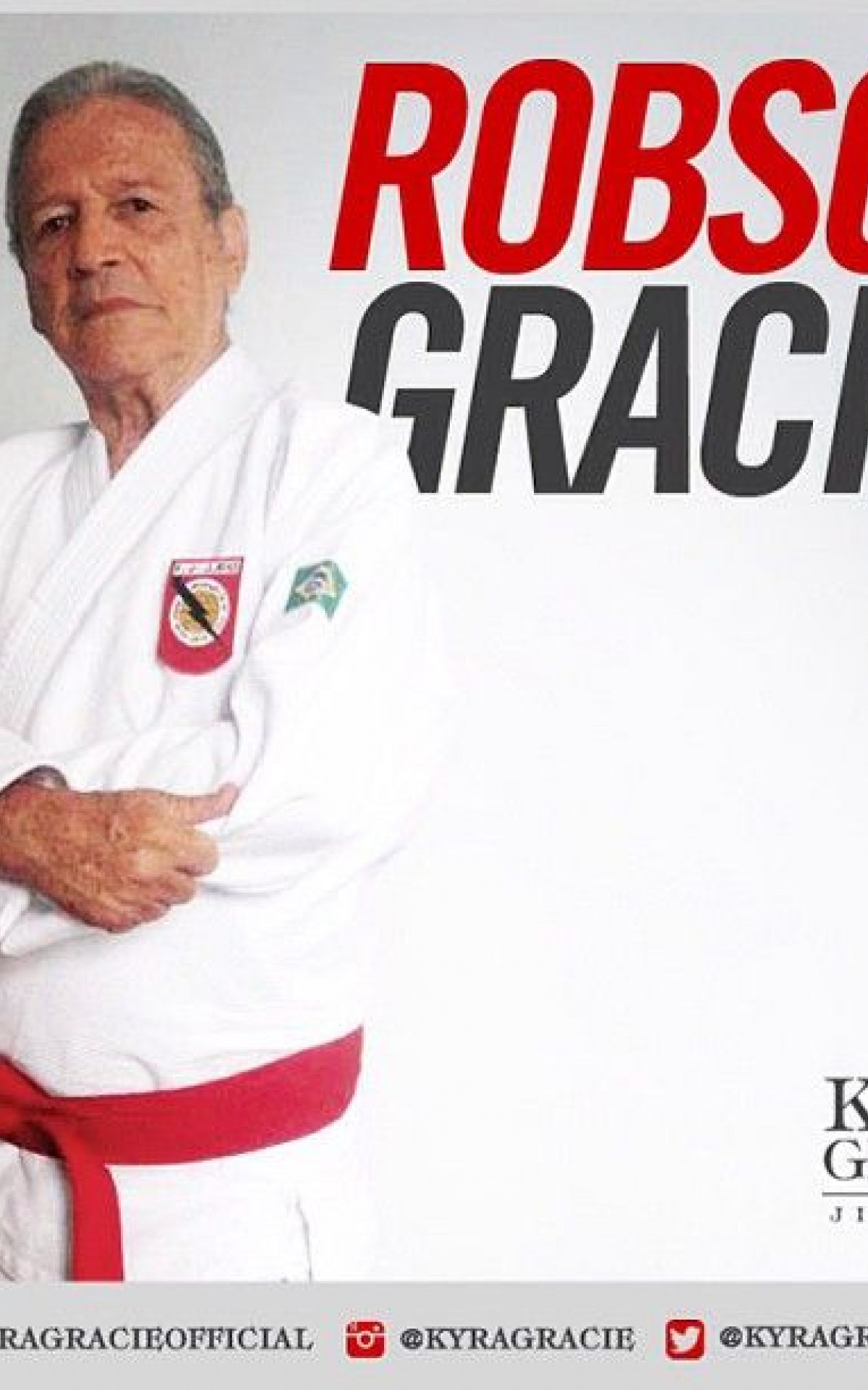 Grande mestre de jiu-jítsu, Robson Gracie morre aos 88 anos