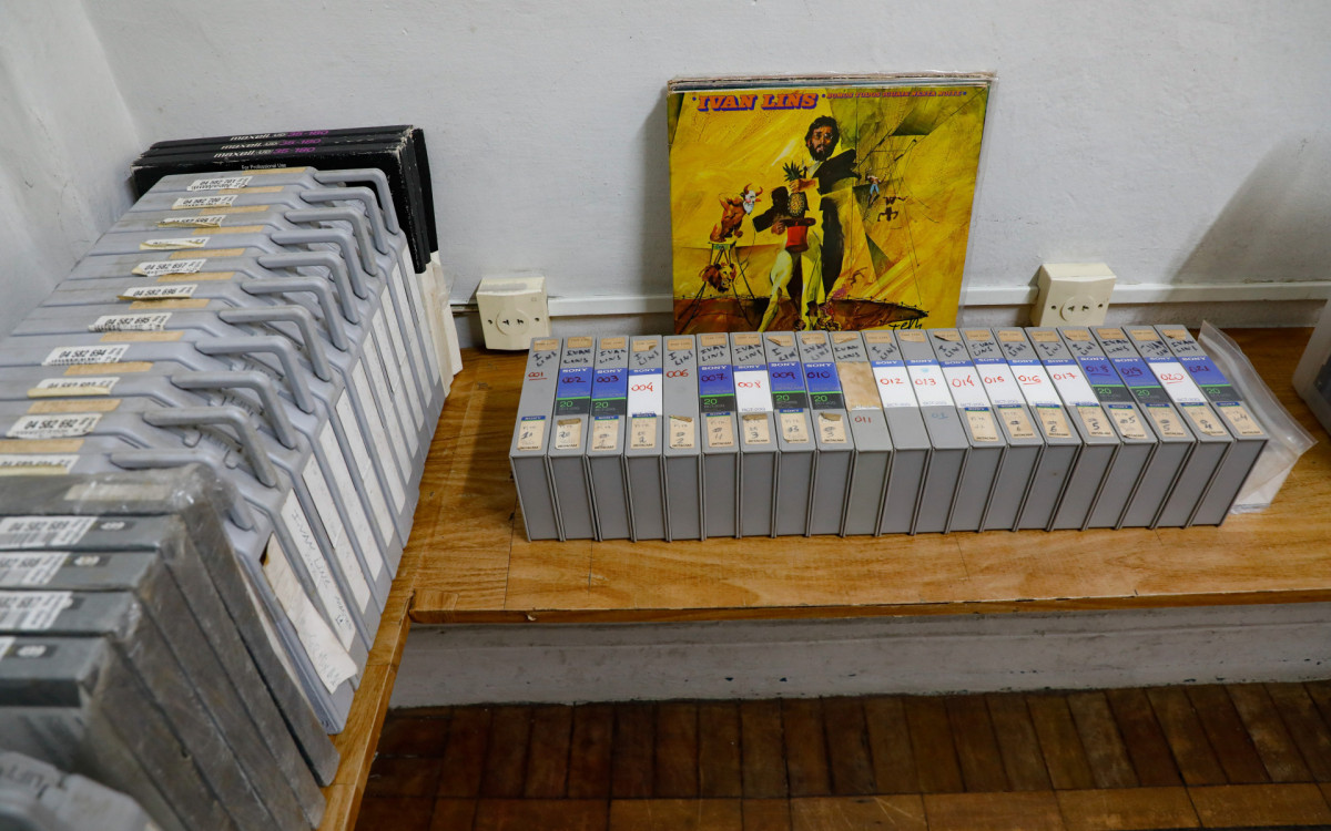 Parte do acervo de Ivan Lins, doado pelo cantor e compositor para o Museu da Imagem e do Som (MIS) - Divulgação / Governo do Estado do Rio de Janeiro