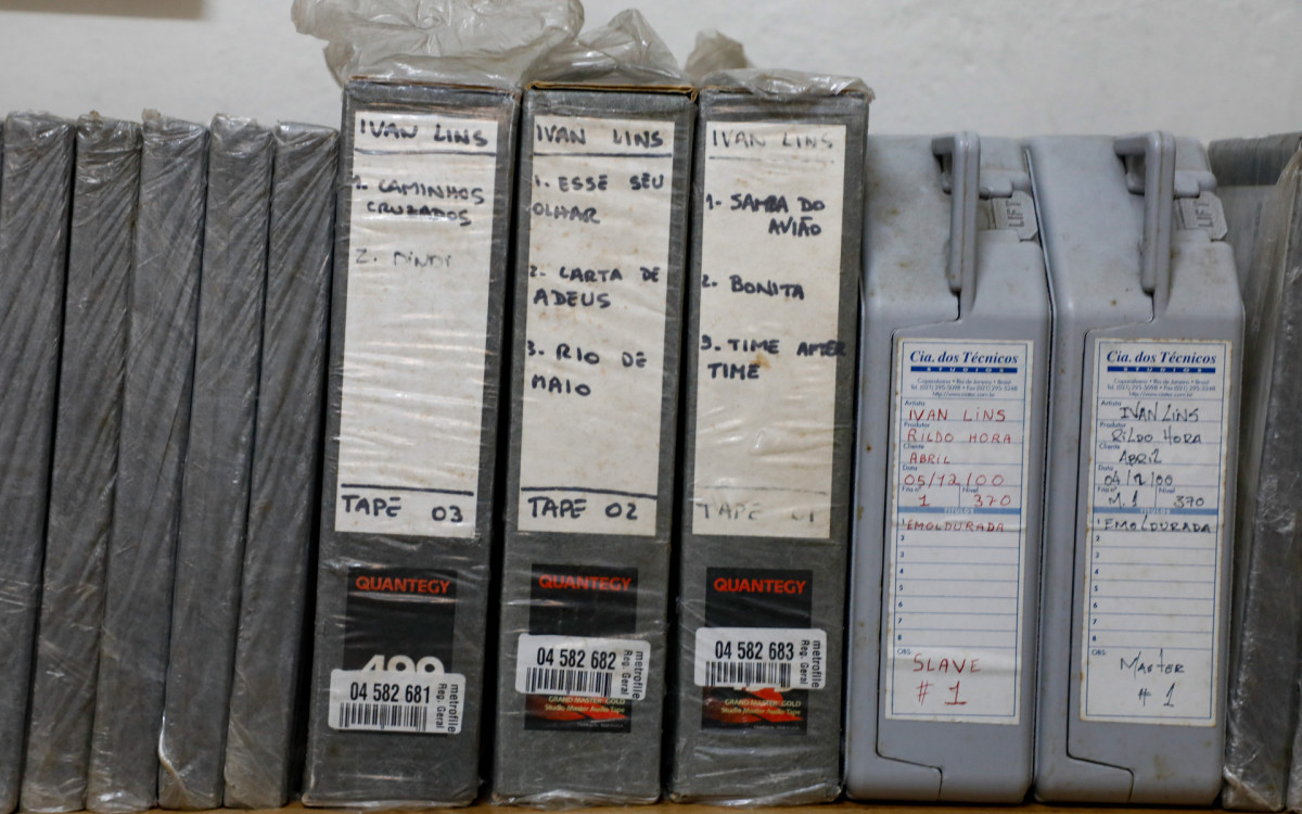 Parte do acervo de Ivan Lins, doado pelo cantor e compositor para o Museu da Imagem e do Som (MIS) - Divulgação / Governo do Estado do Rio de Janeiro