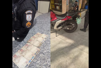 Homens são presos com notas de dinheiro falsas em Madureira