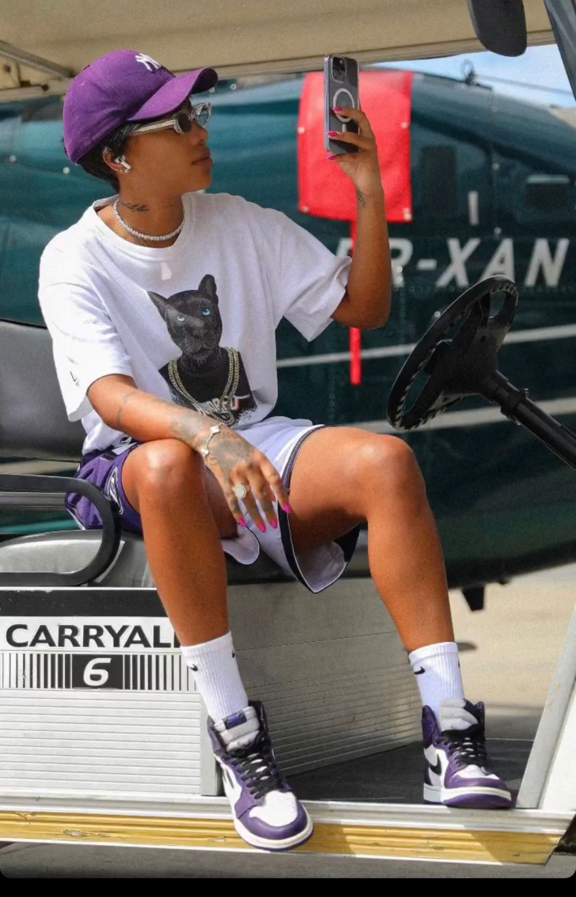 Ludmilla chama atenção com visual diferentão - Foto reprodução Instagram