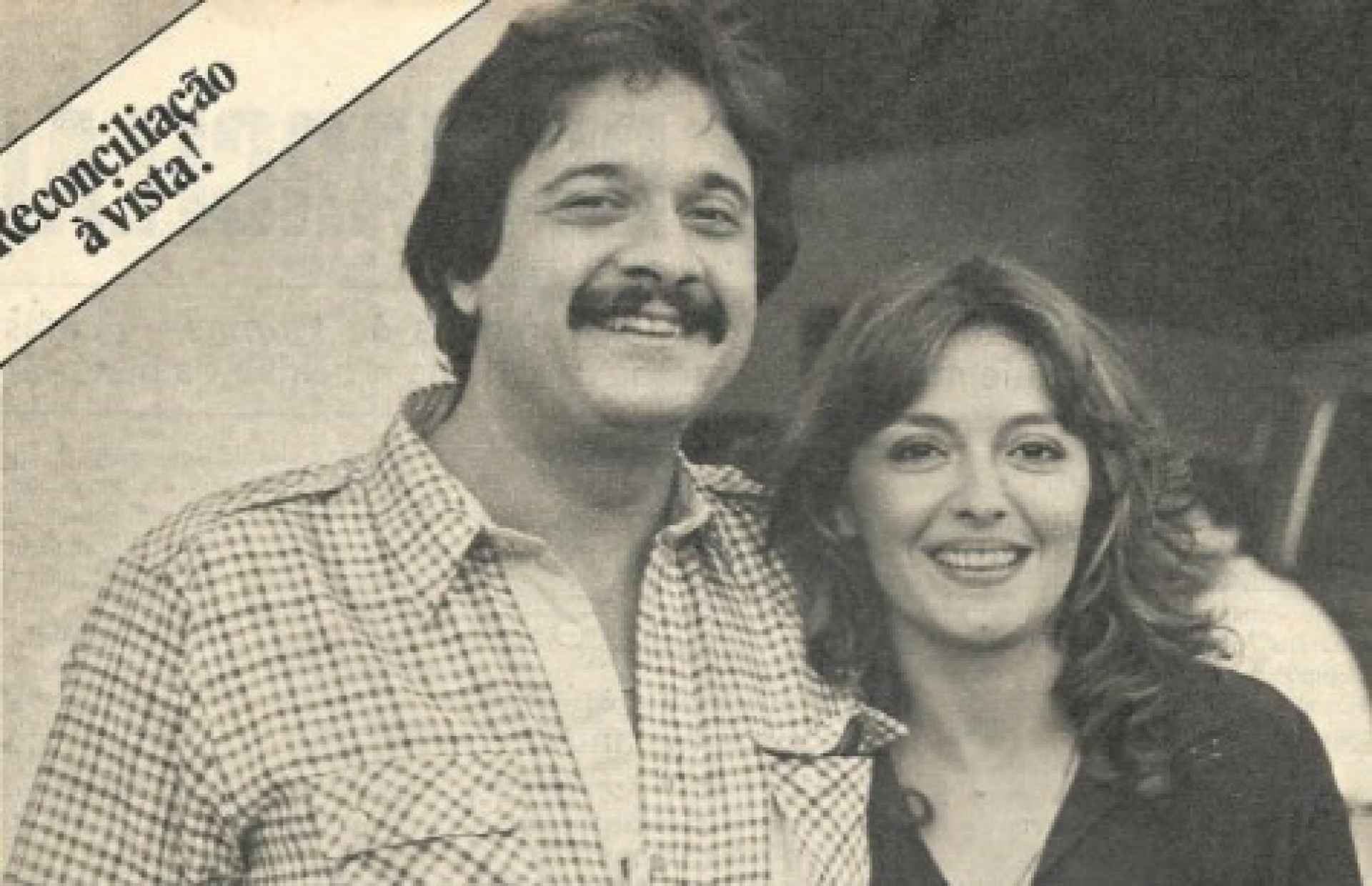 Maria Zilda Bethlem e Roberto Talma em capa de revista antiga - Reprodução/Internet