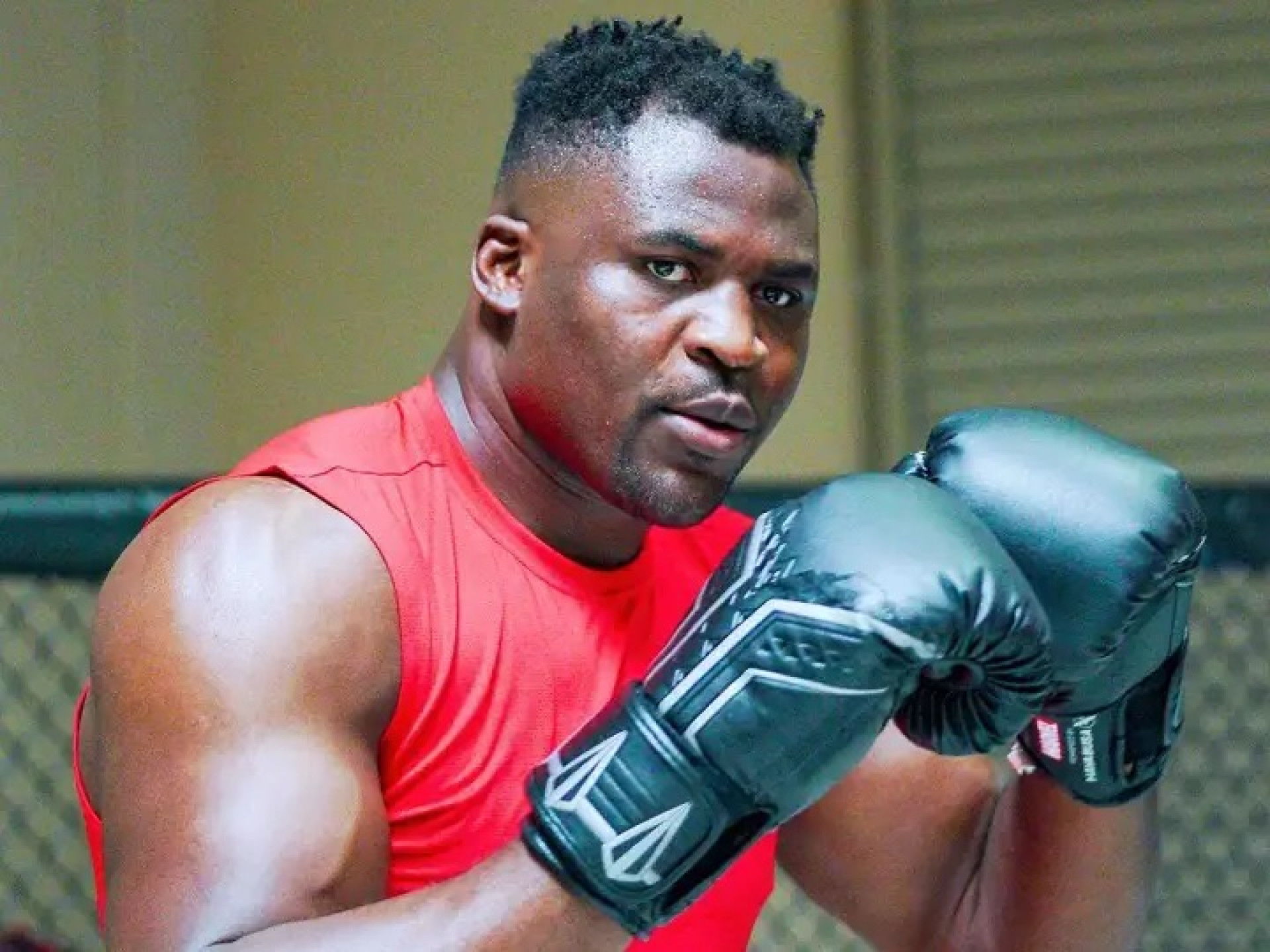 Francis Ngannou deixou o UFC e ainda não lutou por nenhuma franquia -  (Foto: Reprodução/Instagram)