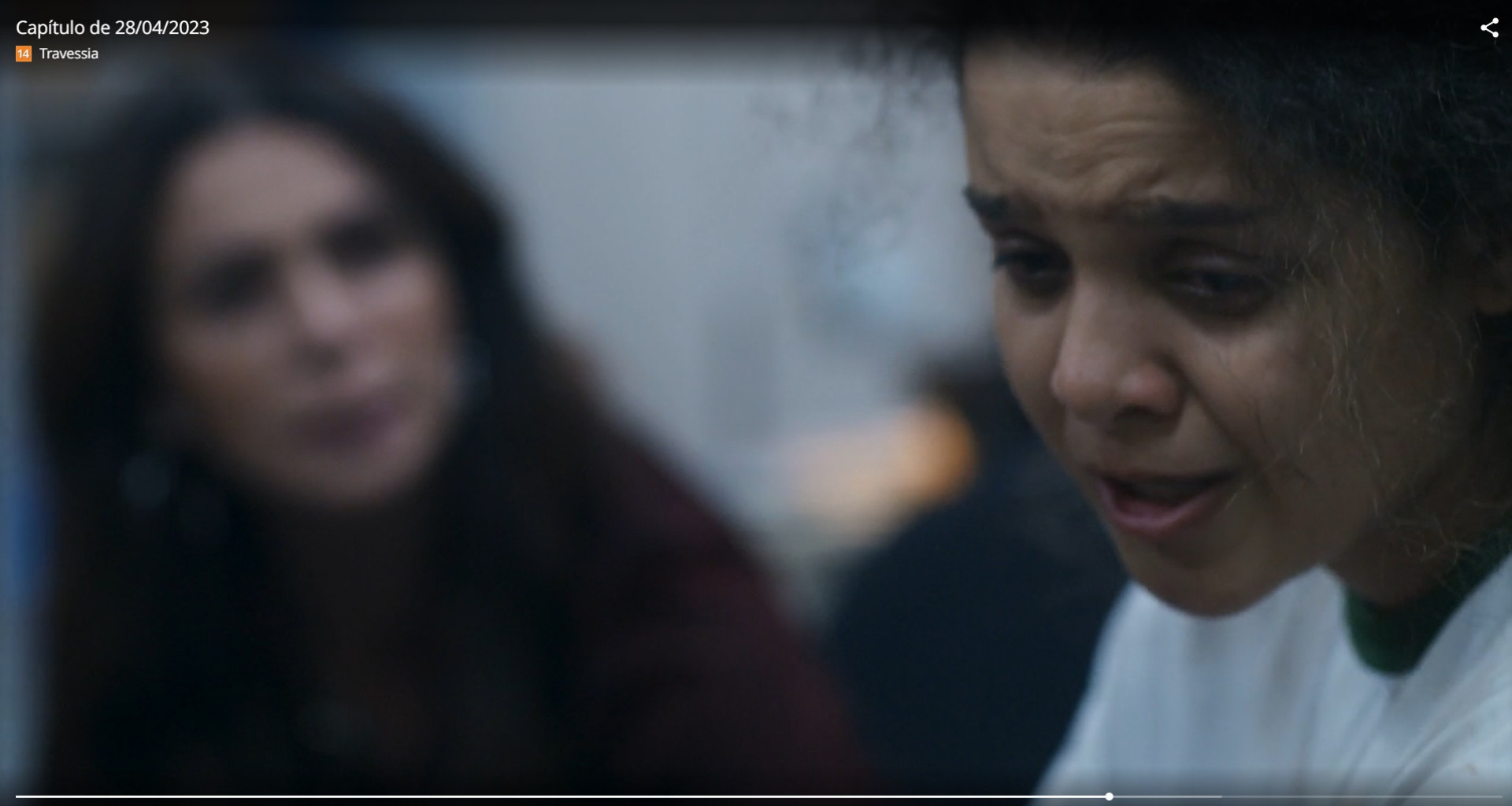 Internautas elogiam cena de Danielle Olímpia em 