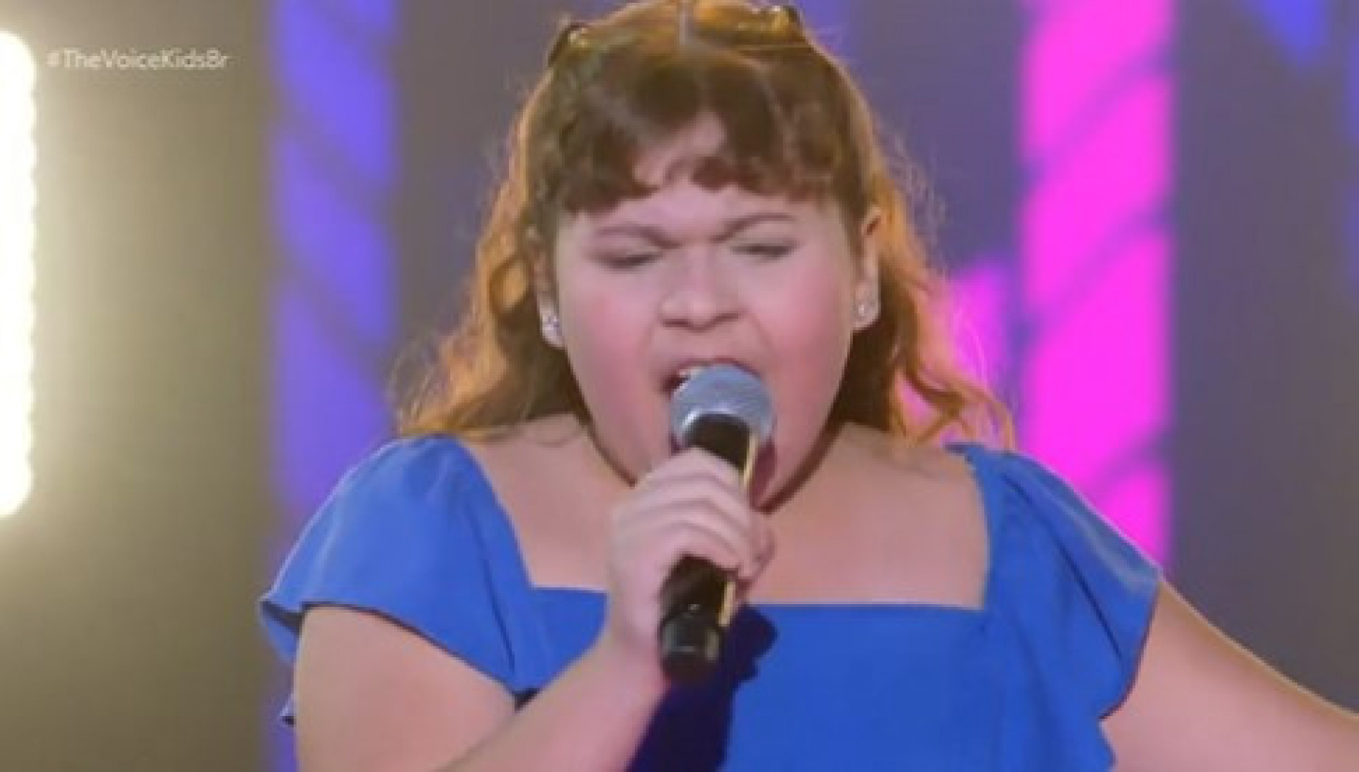 A cantora recebeu a aprovação de todos os jurados do 'The Voice Kids' - Reprodução/Globo