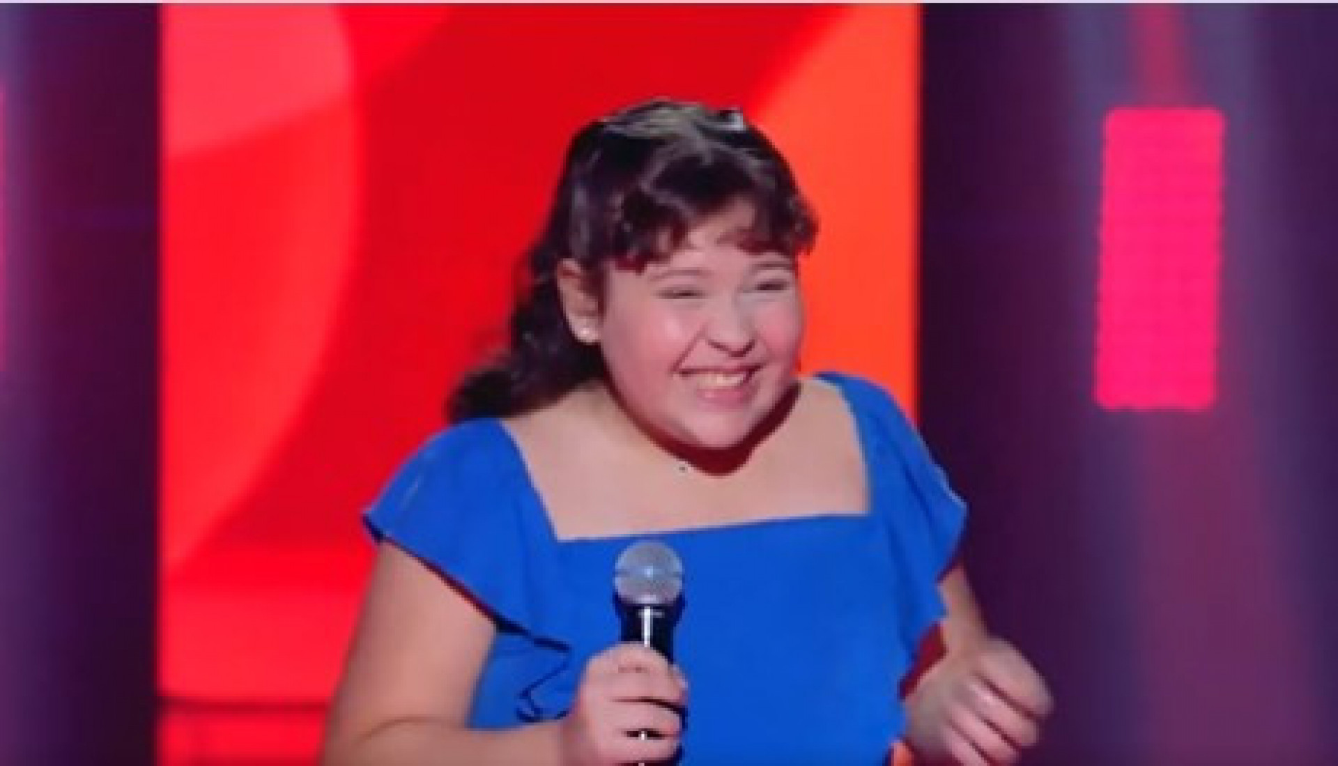 Júlia Rodrigues escolheu o time de Carlinhos Brown - Reprodução/Globo