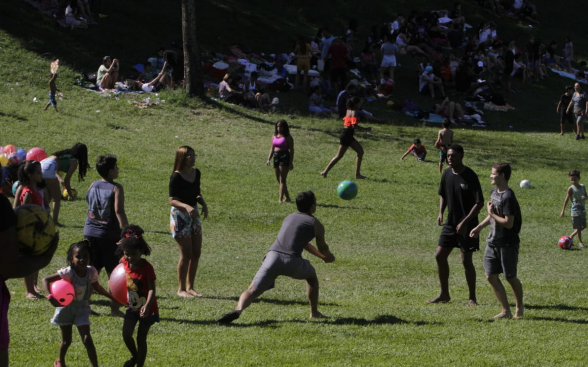 Cariocas aproveitaram o feriado do Dia do Trabalhador na Quinta da Boa Vista