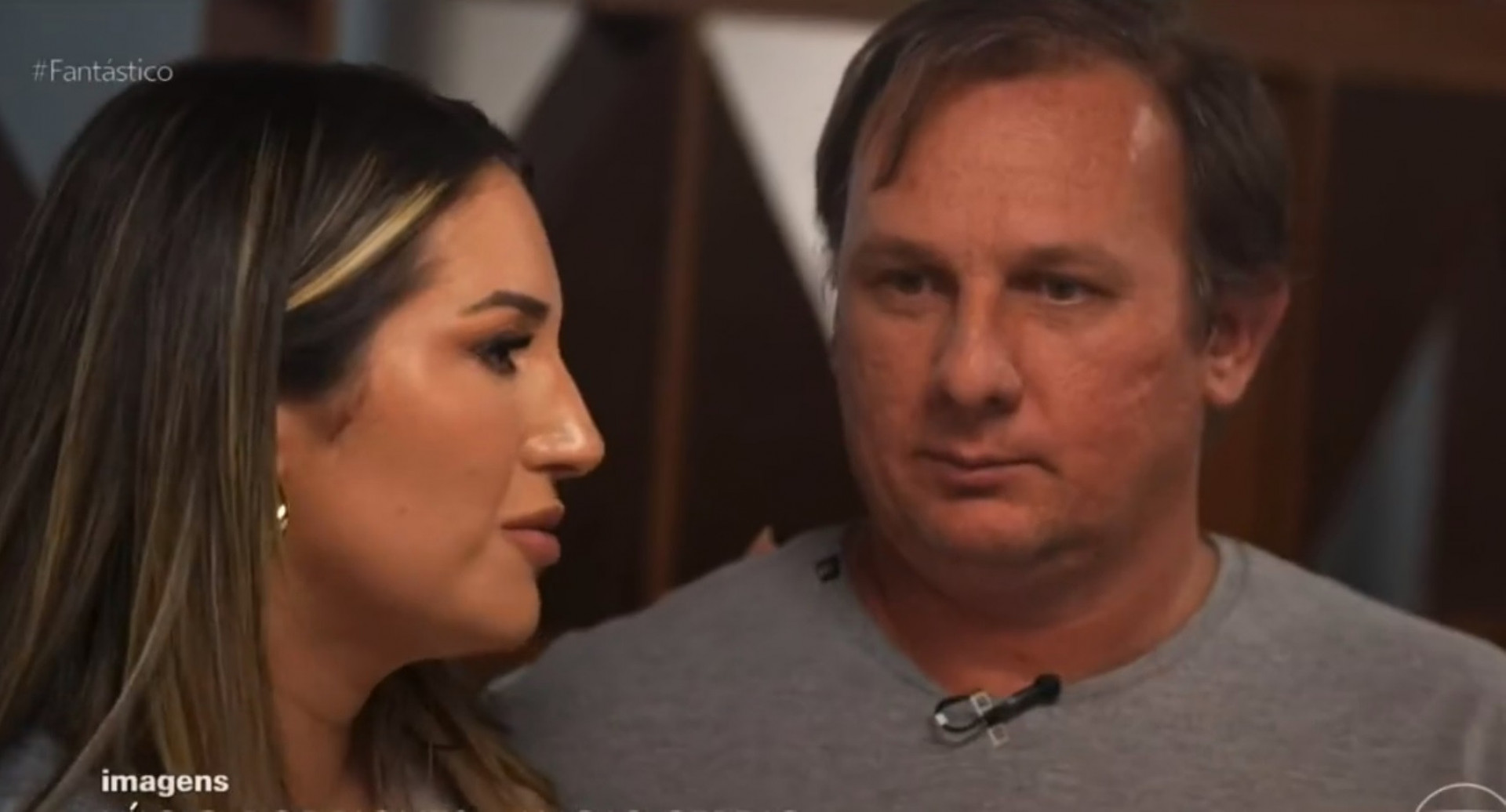 Amanda reencontra paciente que ajudou a salvar em UTI - Reprodução de vídeo