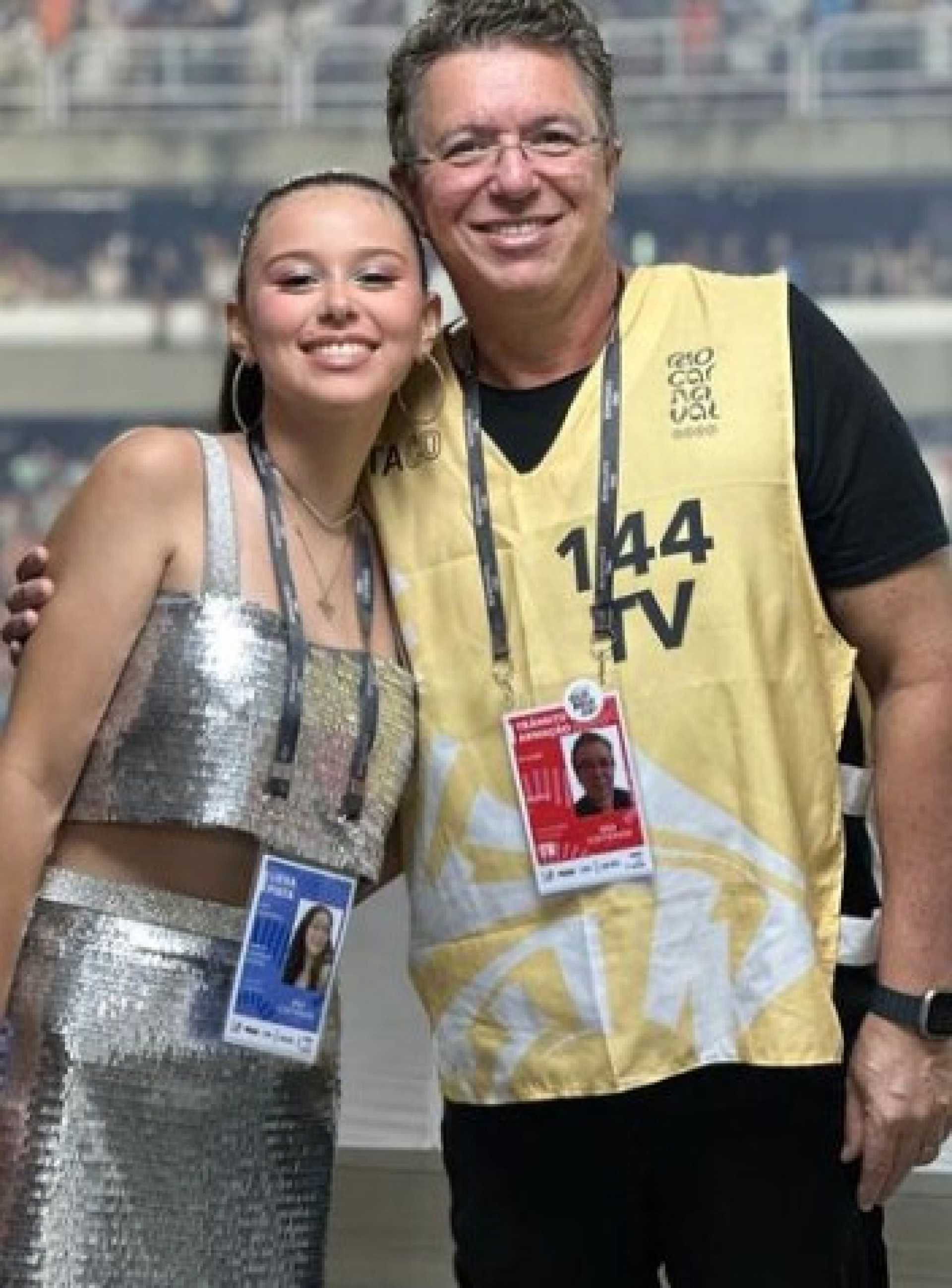 Isabella Furtado e Boninho - Reprodução/Instagram