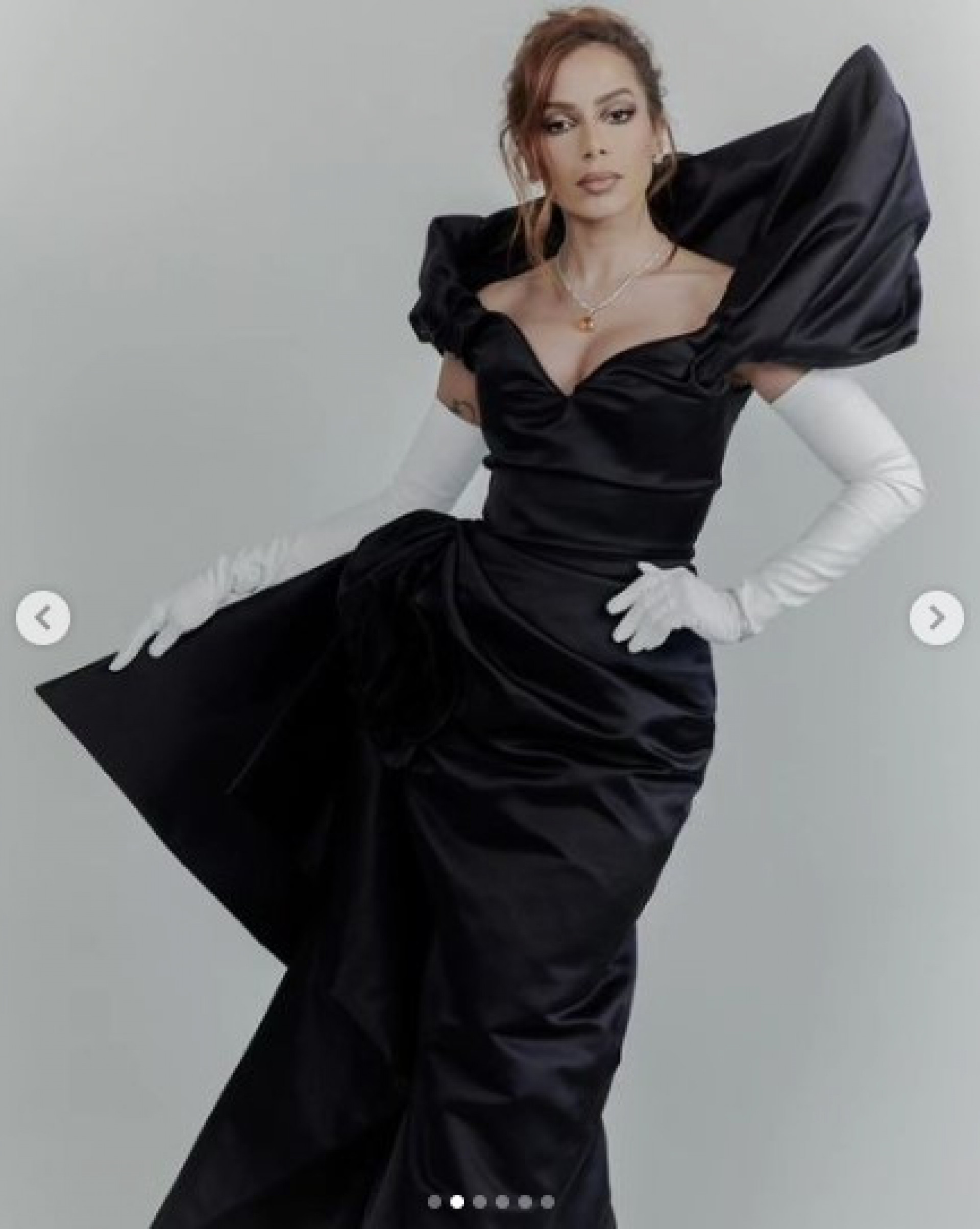 Anitta exibe modelo de Marc Jacobs para o Met Gala 2023 - Reprodução/Instagram