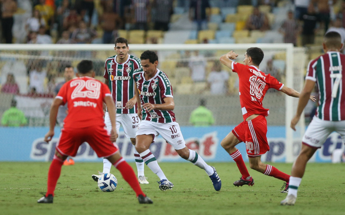 Fluminense e River Plate se enfrentaram no Maracanã