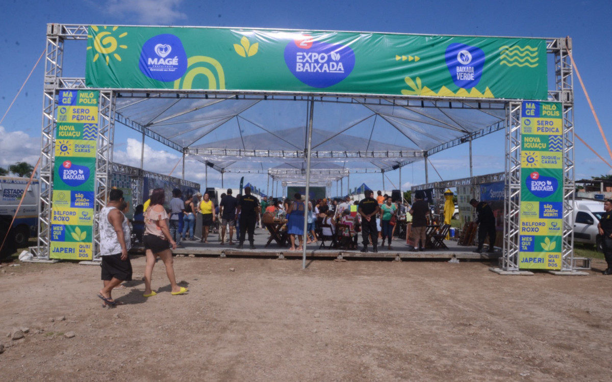 Mag&eacute; apresenta projeto de revitaliza&ccedil;&atilde;o da Guia de Pacoba&iacute;ba durante a Expo Baixada - Divulga&ccedil;&atilde;o