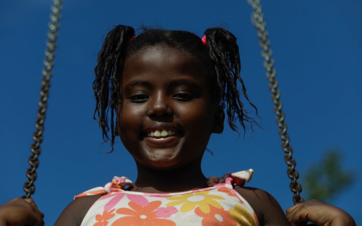  Gabriela Vitória da Silva, de 7 anos, sofreu ofensa racial na escola Municipal Antônio Austregésilo