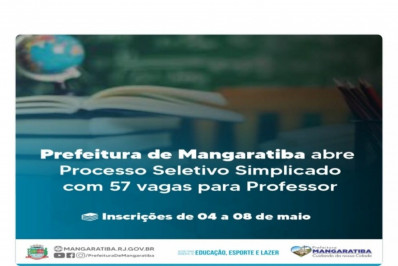 Mangaratiba contrata professores