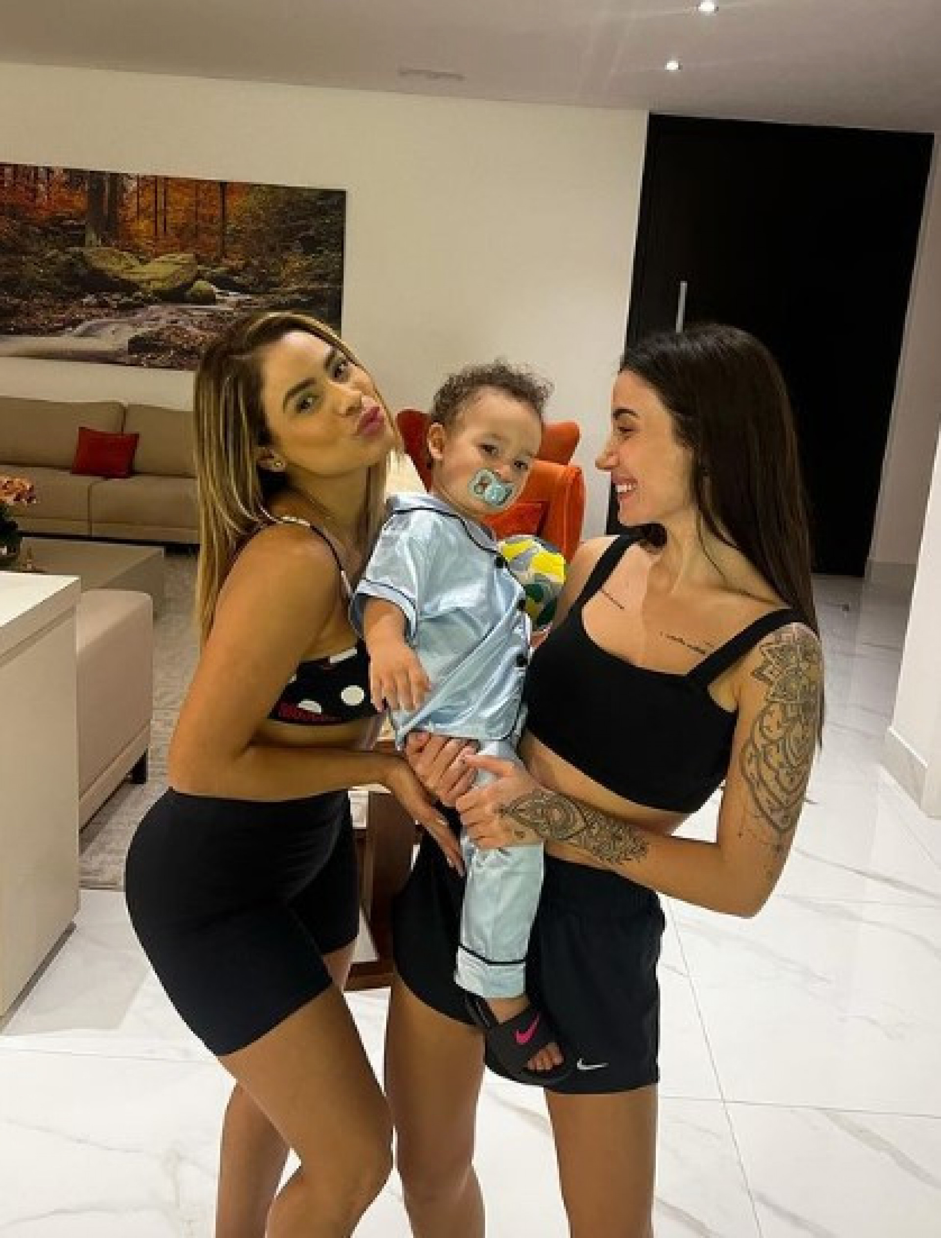 Lexa posa com Cris e Bianca Andrade - Reprodução/Instagram