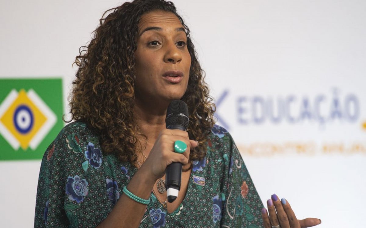 A ministra da Igualdade Racial, Anielle Franco - Marcelo Camargo/Ag&ecirc;ncia Brasil