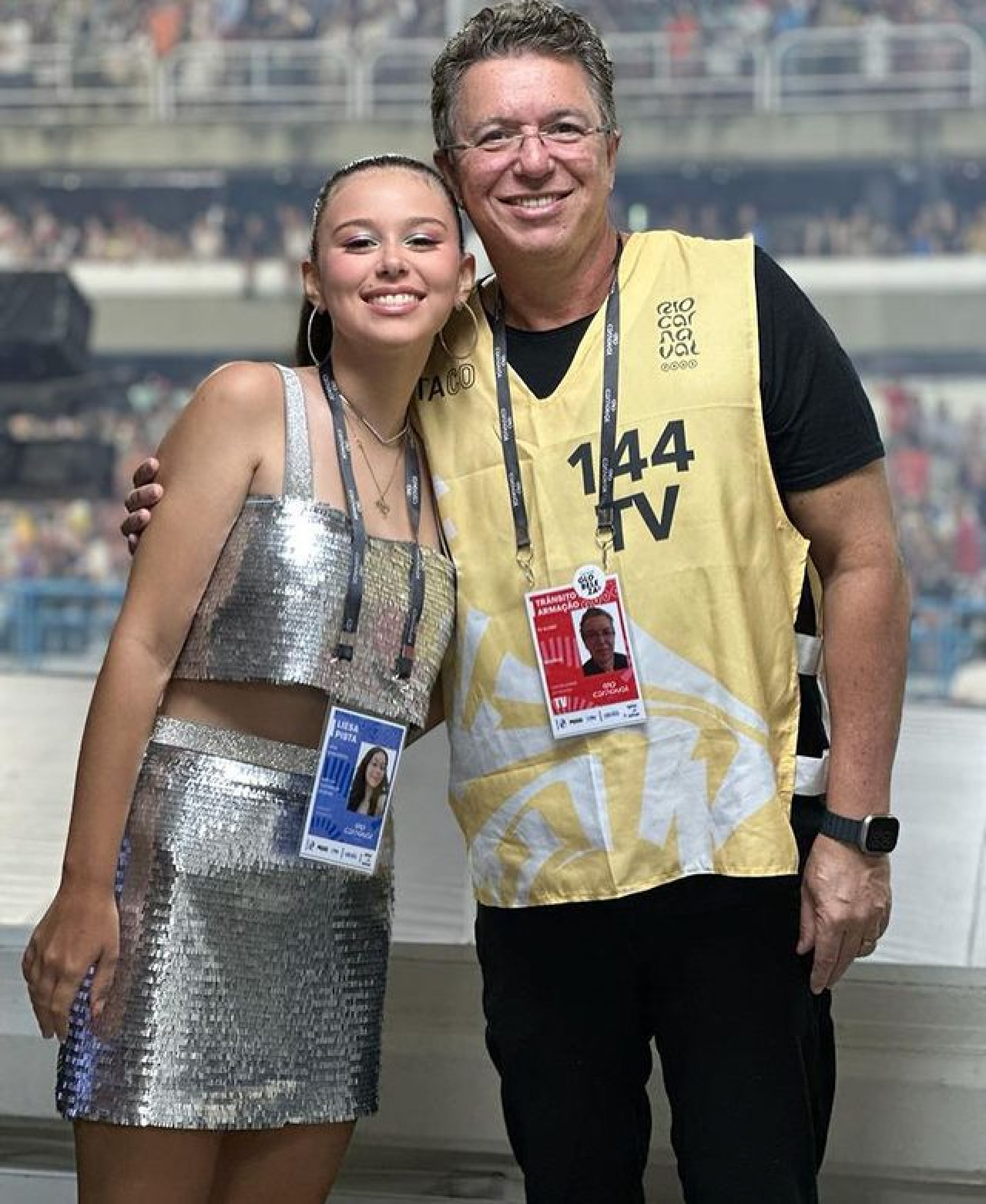 Boninho e sua filha com Ana Furtado - Reprodução/Instagram