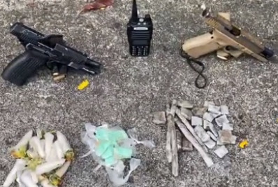 Criminosos são presos na Comunidade do Dique, em Meriti