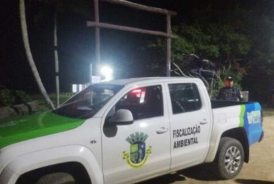 Guarda Ambiental aldeense realiza operação de fiscalização do defeso de crustáceos