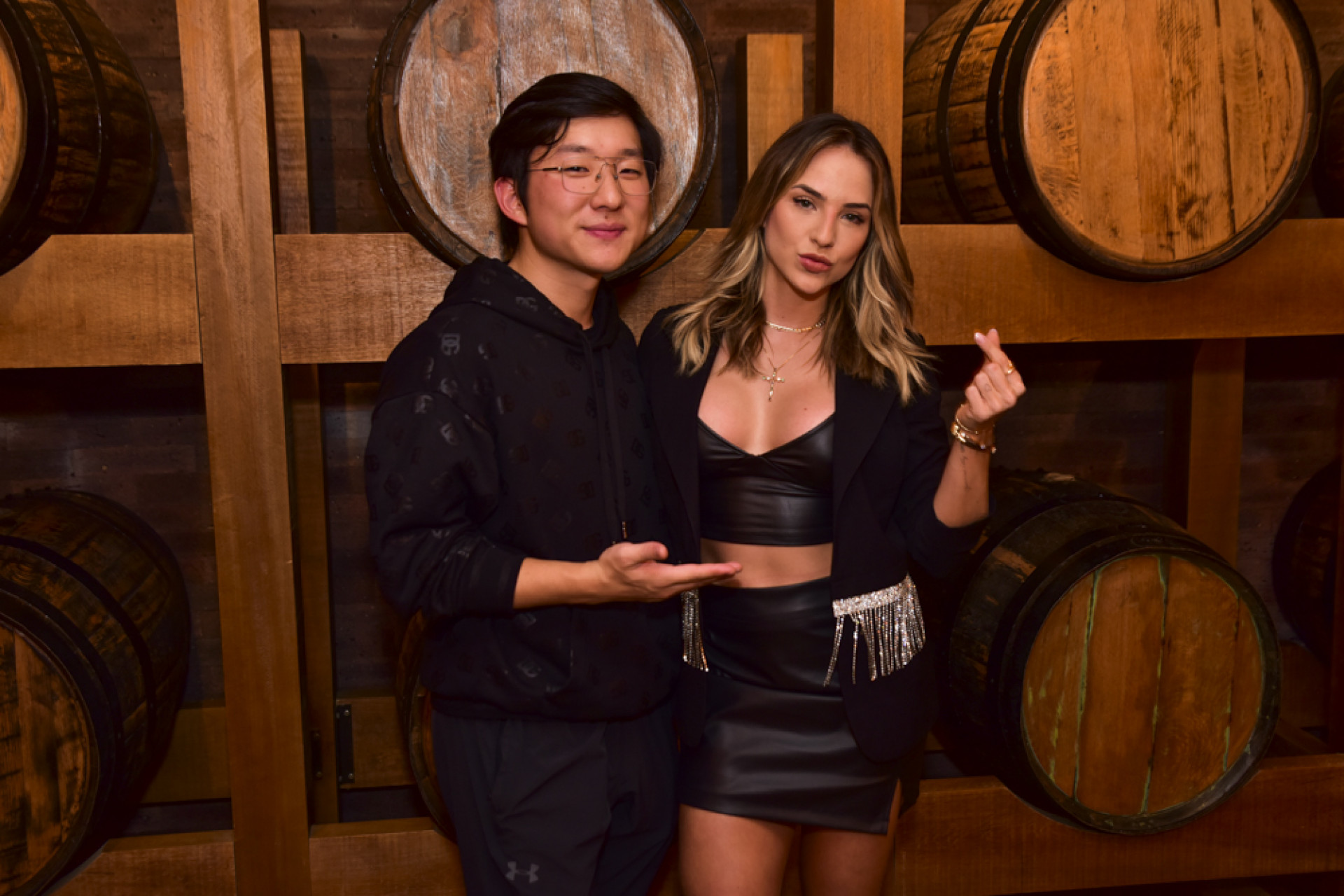 Pyong Lee e Gabi Martins - Leo Franco / Ag. News