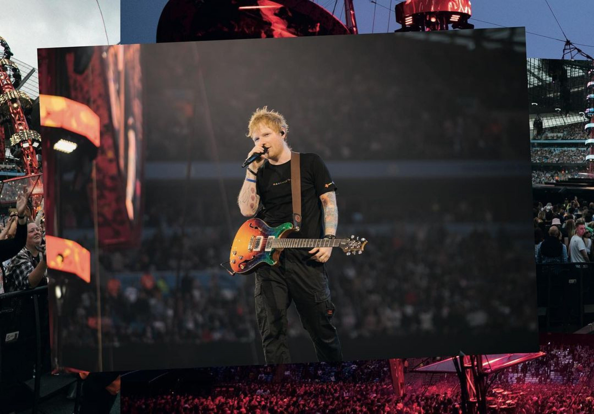 Ed Sheeran - Reprodução Instagram / @marksurridge