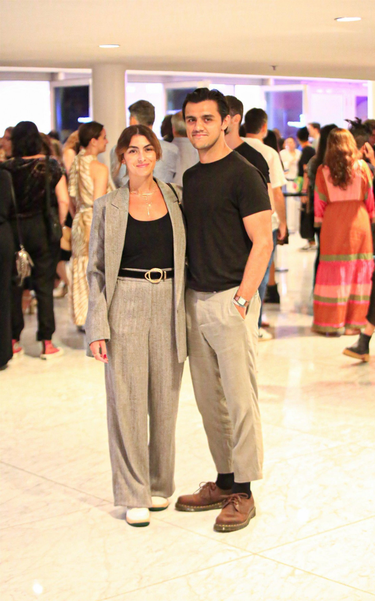 Felipe Simas e a esposa, Mariana Uhlmann