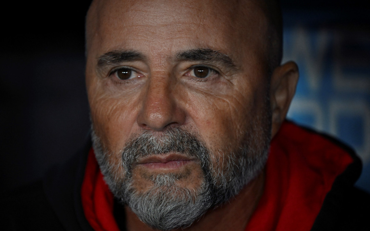 Jorge Sampaoli é o técnico do Flamengo