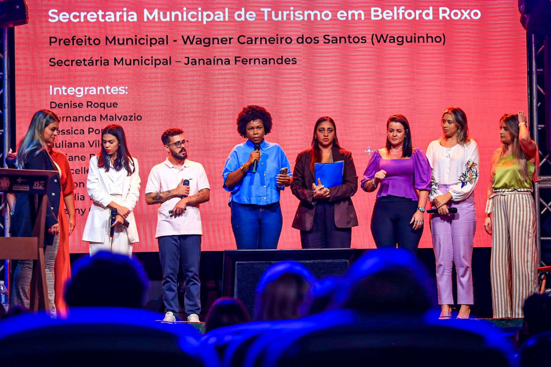 A equipe da Secretaria Municipal de Turismo mostrou os projeto para a &aacute;rea - Rafael Barreto / PMBR