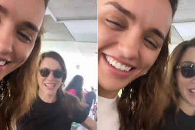 Rafa Kalimann e Alice Wegmann são 'barradas' na Globo por Tadeu Schmidt