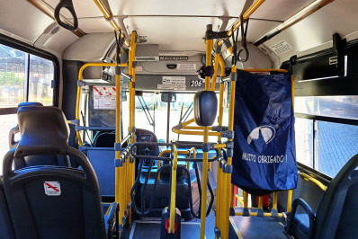 Ônibus de Teresópolis iniciam Campanha do Agasalho 2023 